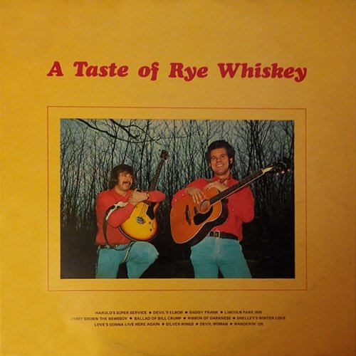 A Taste of Rye Whiskey Rye Whiskey