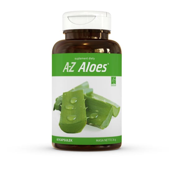 A-Z Aloes, 60 kapsułek - suplement diety A-Z Medica