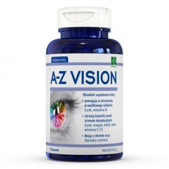 A-z Vision, suplement diety, 90 kapsulek A-Z Medica