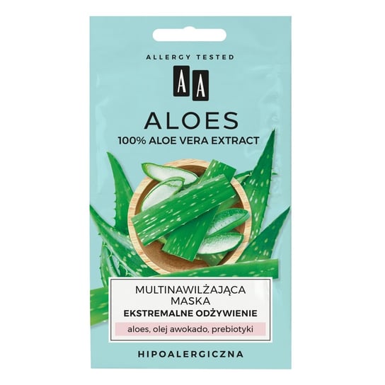 AA Aloes multinawilżająca maska ekstremalne odżywienie 2x4ml AA