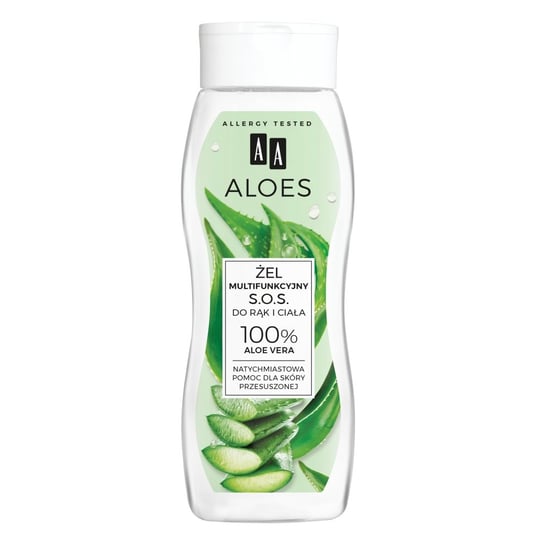 AA, Aloes, żel mukltifukcyjny 100% S.O.S Aloe, 250 ml AA