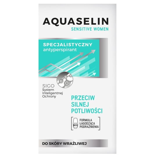AA, Aquaselin Sensitive, dezodorant  dla kobiet, 50 ml AA