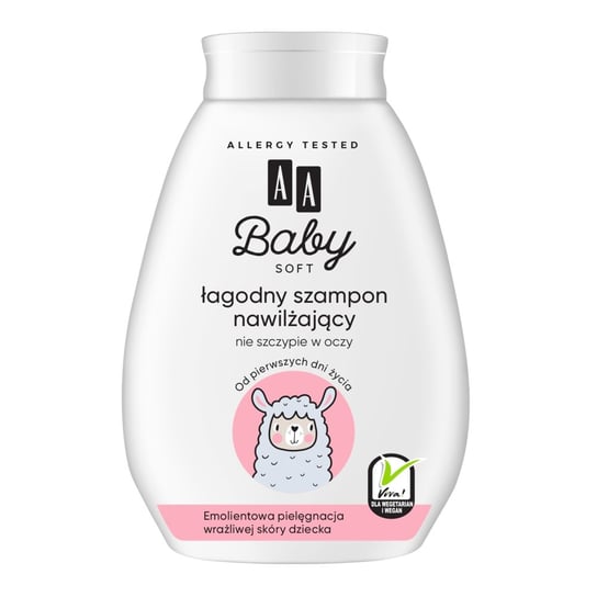 AA, Baby Soft, Łagodny szampon nawilżający, 250 ml Oceanic