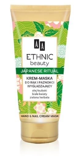 AA, Ethnic Beauty Japanese Ritual, wygładzający krem-maska do rąk, 75 ml AA