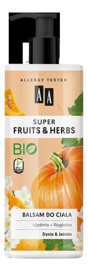 AA, Fruits&Herbs, balsam do ciała dynia i jaśmin, 500 ml AA