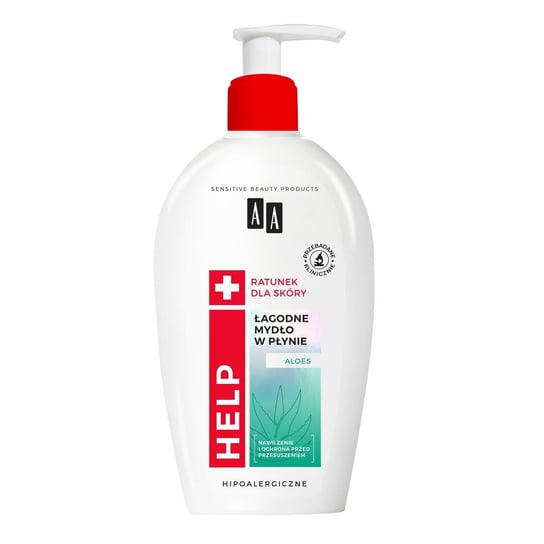 AA Help Łagodne mydło w płynie z aloesem 300 ml AA