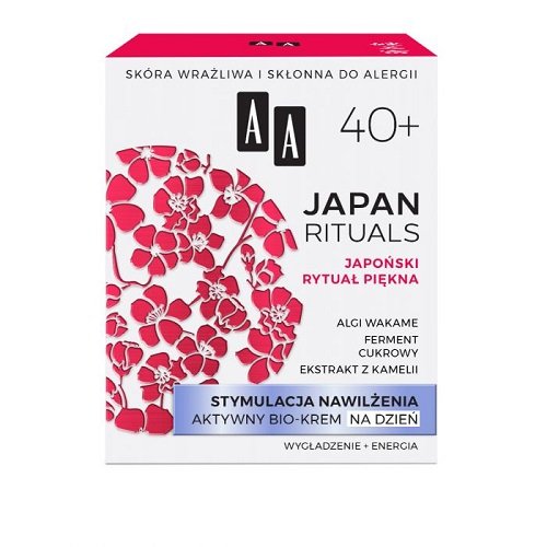AA, Japan Rituals 40+, aktywny bio-krem na dzień, 50 ml AA