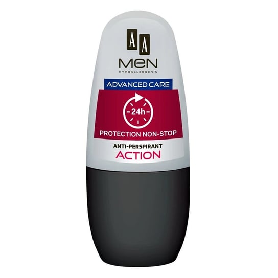 AA, Men Advanced Care, dezodorant Action dla mężczyzn, 50 ml AA