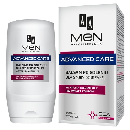 AA, Men Adventure Care, balsam po goleniu dla skóry dojrzałej, 100 ml AA