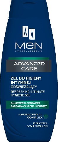 AA, Men Adventure Care, żel do higieny intymnej odświeżający, 250 ml AA