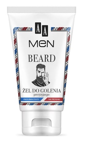 AA, Men Beard, żel do precyzyjnego golenia brody, 100 ml AA