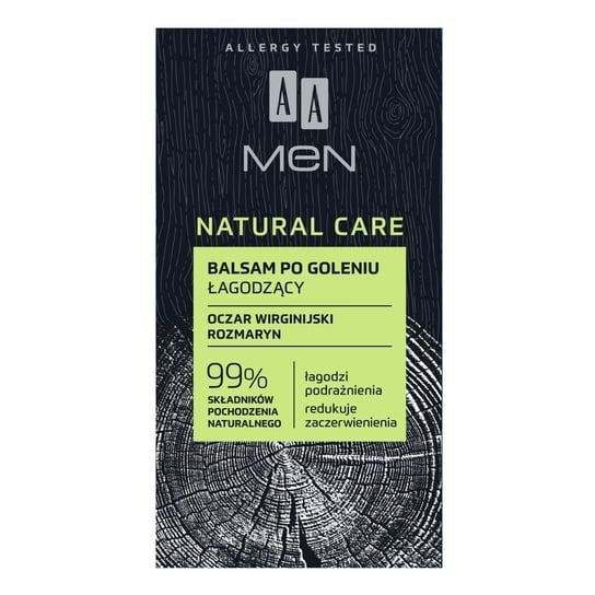 AA Men Natural Care Balsam po goleniu 100ml AA