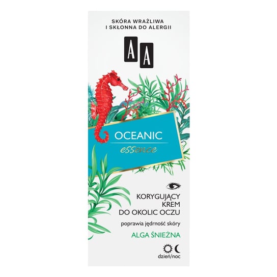 AA, Oceanic Essence, Oceaniczny krem korygujący do okolic oczu, 15 ml AA