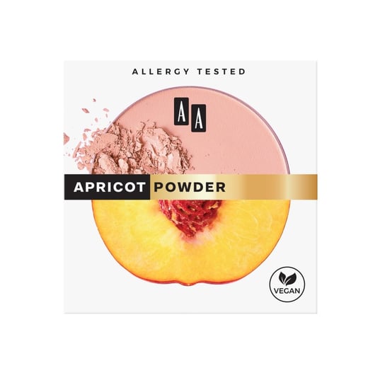 AA Powder Powder Blush Róż do policzków Wyciąg z pestek moreli 9 g AA