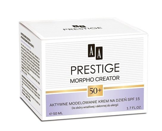 AA Prestige, Morpho Creator 50+, aktywne modelowanie - krem na dzień, SPF 15, 50 ml AA Prestige