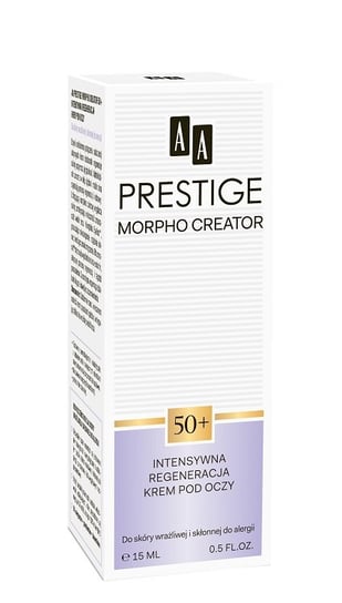 AA Prestige, Morpho Creator 50+, intensywna regeneracja - krem pod oczy, 15 ml AA Prestige