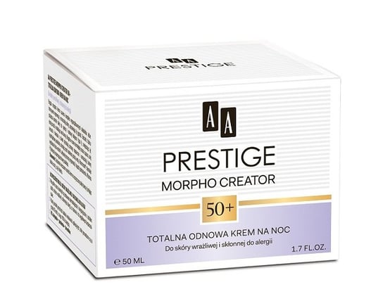 AA Prestige, Morpho Creator 50+, totalna odnowa - krem na noc, 50 ml AA Prestige