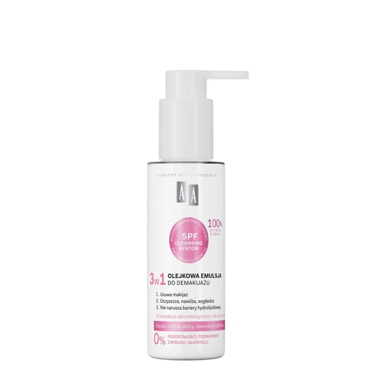 AA Pure Derma Olejkowa emulsja do demakijażu 3w1 150 ml AA