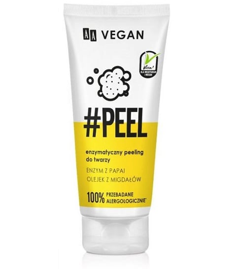 AA, Vegan, enzymatyczny peeling do twarzy, 75 ml AA