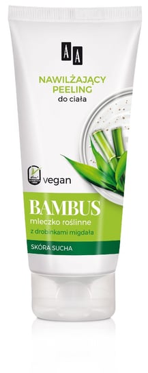 AA, Vegan, peeling do mycia ciała Bambus, 200 ml AA