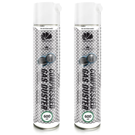 AABCOOLING Druckluftspray 2x600ml - Staubgebläse Für PC & Elektronik