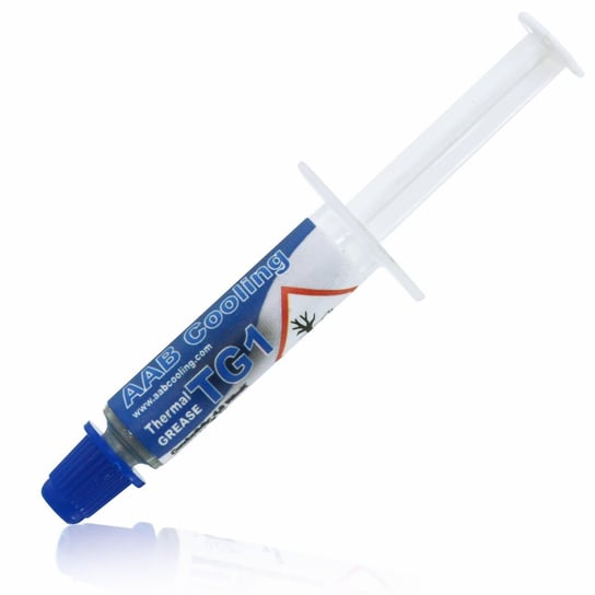 AABCOOLING THERMAL GREASE 1 - 1g - TG1 WYDAJNA PASTA TERMOPRZEWODZĄCA DO PROCESOR-A CPU SREBRO CHŁODZENIE KOMPUTEROWE AABCOOLING