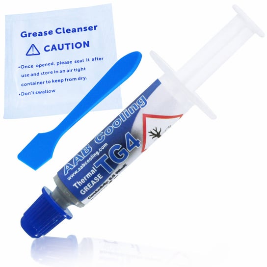AABCOOLING THERMAL GREASE 4 - 1g - TG4 PASTA TERMOPRZEWODZACA DO PROCESOR-A TERMOPASTA DO LAPTOP-A 9,5 W/mK PC KOMPUTER AABCOOLING