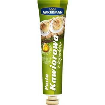 Aakerman pasta kawiorowa z koperkiem 100g Aakerman