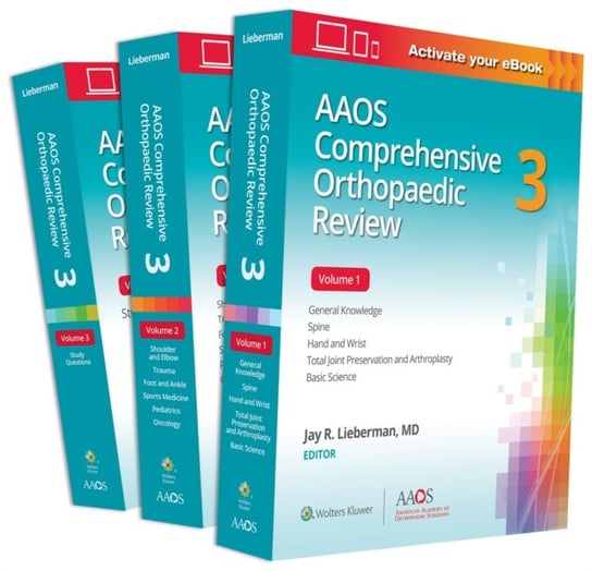 AAOS Comprehensive Orthopaedic Review 3: Print + Ebook Opracowanie zbiorowe
