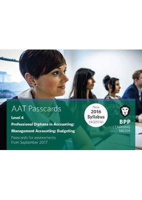 AAT Management Accounting Budgeting Learning Media Bpp