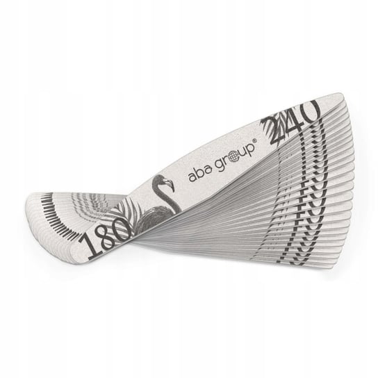 Aba Group Pilnik do Paznokci Wings 180/240 Zestaw 25szt. aba group