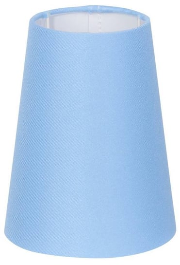 Abażur Jasny Niebieski Stożek 15X12,5Cm E14 Tkanina/Pcv Cone Candellux 77-10490 Candellux Lighting