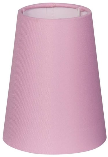 Abażur Jasny Różowy Stożek 15X12,5Cm E14 Tkanina/Pcv Cone Candellux 77-10476 Candellux Lighting