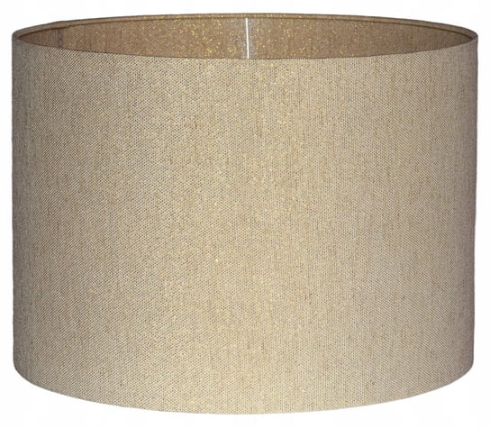 Abażur Lampy Stojącej Wiszącej Walec 20/15 cm E27 Beż+Złote Drobinki LATINA BIAŁA KROPKA producent abażurów