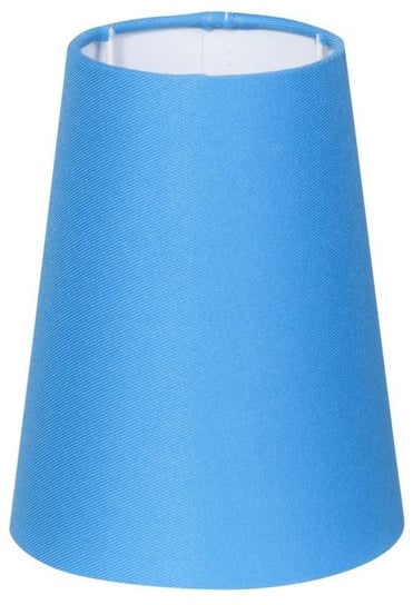 Abażur Niebieski Stożek 15X12,5Cm E14 Tkanina/Pcv Cone Candellux 77-10551 Candellux Lighting