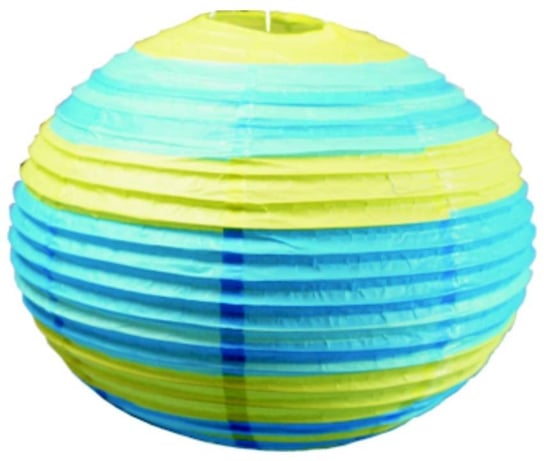 Abażur papierowy niebiesko-zielony kula 50cm Kokon Candellux 70-16556 Candellux Lighting