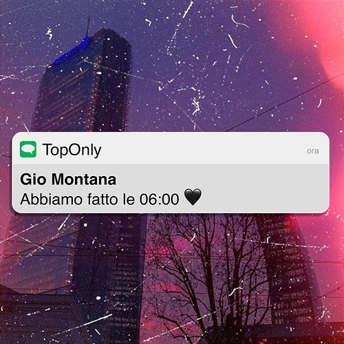 Abbiamo fatto le 6:00 Gio Montana