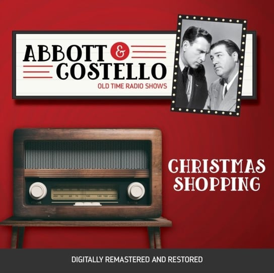 Abbott and Costello. Christmas shopping Abbott Bud, Lou Costello