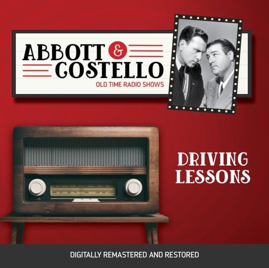 Abbott and Costello. Driving lessons Abbott Bud, Lou Costello