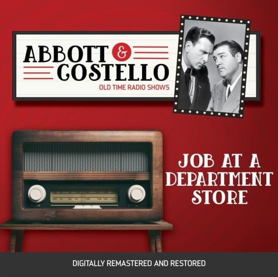 Abbott and Costello. Job at a department store Abbott Bud, Lou Costello