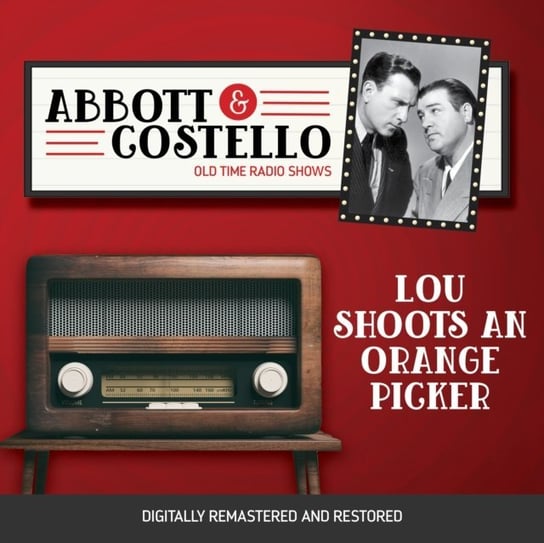 Abbott and Costello. Lou shoots an orange picker Abbott Bud, Lou Costello