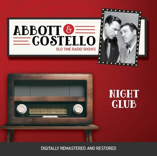 Abbott and Costello. Night club Abbott Bud, Lou Costello