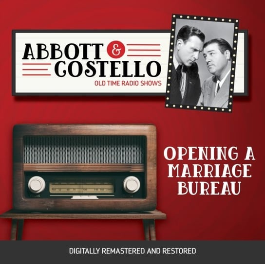 Abbott and Costello. Opening a marriage bureau Abbott Bud, Lou Costello