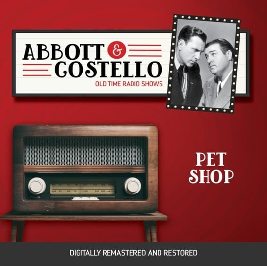 Abbott and Costello. Pet shop Abbott Bud, Lou Costello