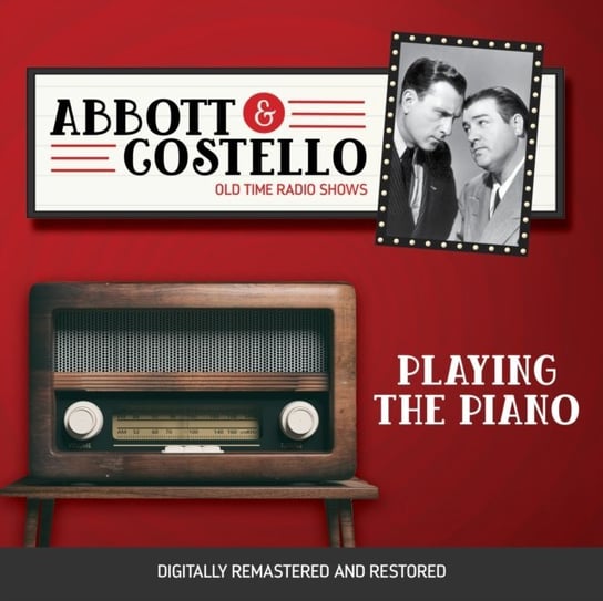 Abbott and Costello. Playing the piano Abbott Bud, Lou Costello