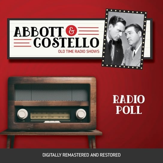 Abbott and Costello. Radio poll Abbott Bud, Lou Costello