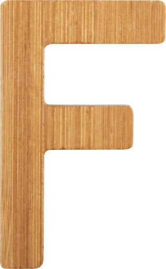 Abc alfabet literka drewniana f small foot design - zabawka drewniana, zabawka edukacyjna 3 latka Small Foot Design
