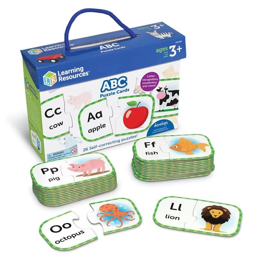 ABC Puzzle Cards alfabet abecadło angielski nauka angielskiego Inny producent