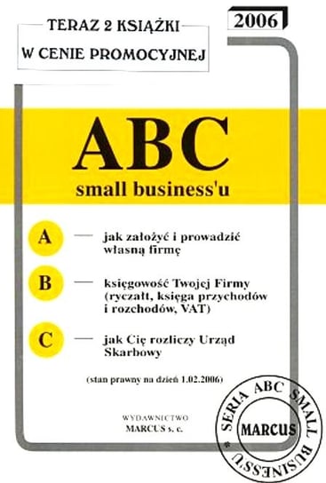 ABC VAT-u. ABC Small Business'u Markowski Włodzimierz