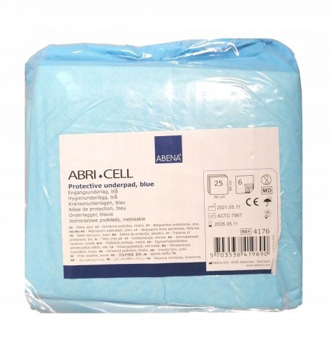 Abena - Podkład chłonny ABRI-CELL 60x60, 25szt., Wyrób medyczny Abena
